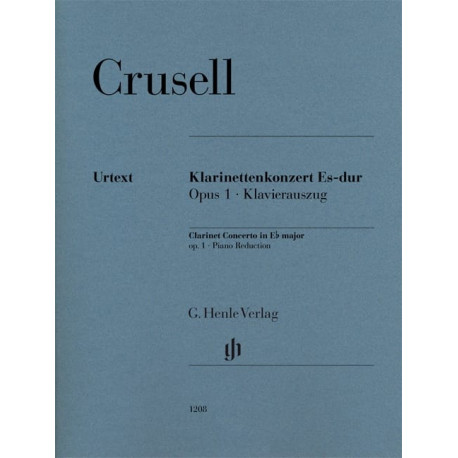 Bernhard Henrik Crusell Concerto en Mib Majeur, op. 1 - Clarinette et piano