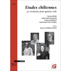 Études chiliennes : 40 créations pour guitare solo
