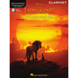 DISNEY Le Roi Lion - Musique du film pour Clarinette