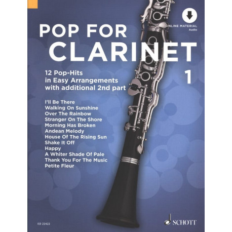Pop For Clarinet - Volume 1