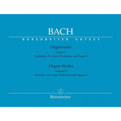 BACH Orgelwerke. Band 5. Urtext Der Neuen Bach-Ausgabe.