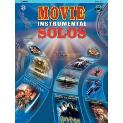 Movie instrumental solos AVEC CD. Level 2-3