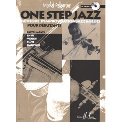 Michel Pellegrino One Step Jazz AVEC CD.