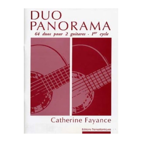 Catherine Fayance Duo Panorama