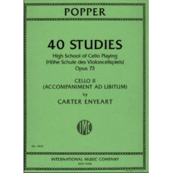 David Popper 40 Studies Op.73 - Accompagnement Violoncelle 2