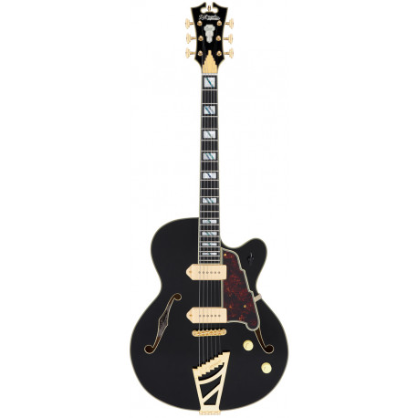 D'ANGELICO EXCEL 59 SOLID BLACK