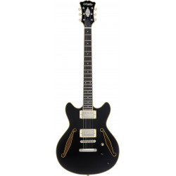 D'ANGELICO EXCEL MINI DC TOUR SOLID BLACK