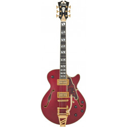 D'ANGELICO DELUXE BOB WEIR 3 SATIN TRANS WINE