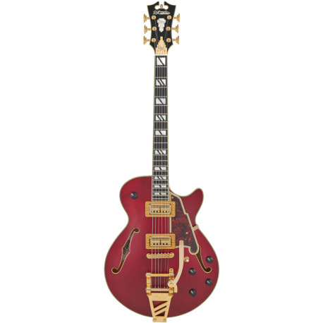 D'ANGELICO DELUXE BOB WEIR 3 SATIN TRANS WINE