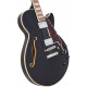 D'ANGELICO PREMIER SS SOLID BLACK