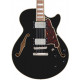 D'ANGELICO PREMIER SS SOLID BLACK