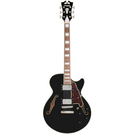 D'ANGELICO PREMIER SS SOLID BLACK