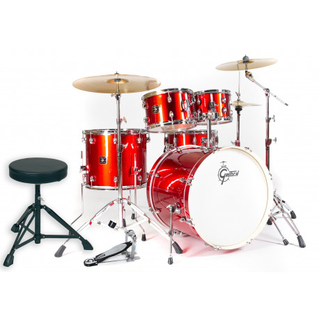 GRETSCH ENERGY 22 DRUM SET ROUGE