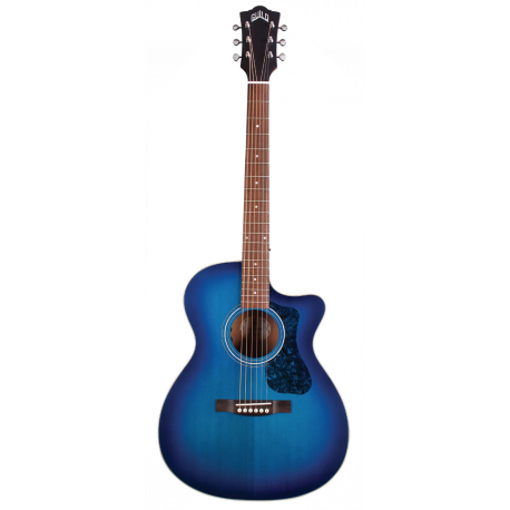 GUILD OM 240CE DARK BLUE BURST