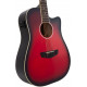 D'ANGELICO PREMIER BOWERY 12 LS BLACK CHERRY BURST