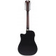 D'ANGELICO PREMIER BOWERY 12 LS BLACK CHERRY BURST