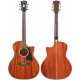 D'ANGELICO EXCEL GRAMERCY NATURAL MAHOGANY
