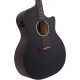 D'ANGELICO PREMIER GRAMERCY LS BLACK MATTE