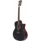 D'ANGELICO PREMIER GRAMERCY LS BLACK MATTE