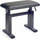 STAGG BANQUETTE HYDROLIQUE NOIR MAT CUIR NOIR