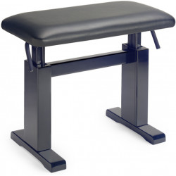 STAGG BANQUETTE HYDROLIQUE NOIR MAT CUIR NOIR
