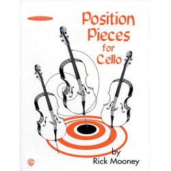 Rick Mooney Position Pieces for Cello - Vol 1