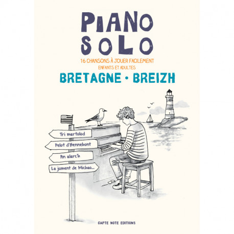 Partition PIANO SOLO BRETAGNE - BREIZH