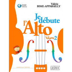 APPARAILLY Je Débute l'Alto - vol. 2 AVEC AUDIO EN LIGNE