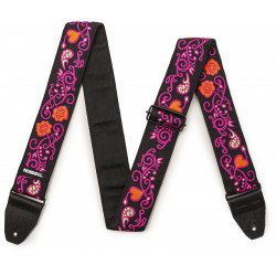 DUNLOP COURROIES HENDRIX BLACKLIGHT MONTEREY PINK