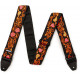 DUNLOP COURROIES HENDRIX BLACKLIGHT MONTEREY ORANGE
