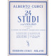 CURCI 24 ETUDES POUR VIOLON OP23