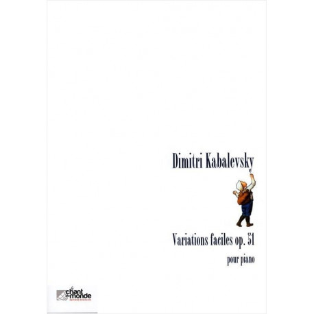 KABALEVSKY VARIATIONS FACILES OP51