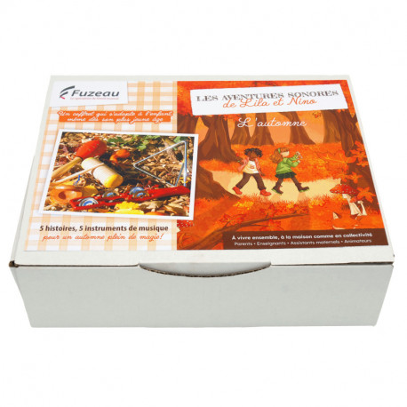 COFFRET LES AVENTURES SONORES DE LILA ET NINO - L'AUTOMNE