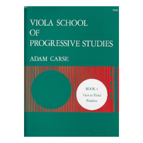 Adam Carse Viola School of progressive studies - Volume 4