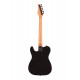 SCHECTER PT STANDARD BLACK FADE BURST BURL