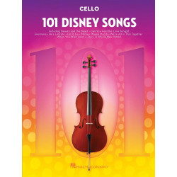 DISNEY 101 Disney Songs - Violoncelle