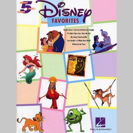 Disney Favourites Five Finger Piano