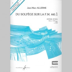  Allerme: Du Solfege Sur La F.M. 440.1 - Lecture/Rythme - Eleve