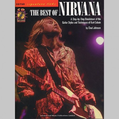 Nirvana The Best Of Nirvana: Guitar Signature Licks - Partitions et CD