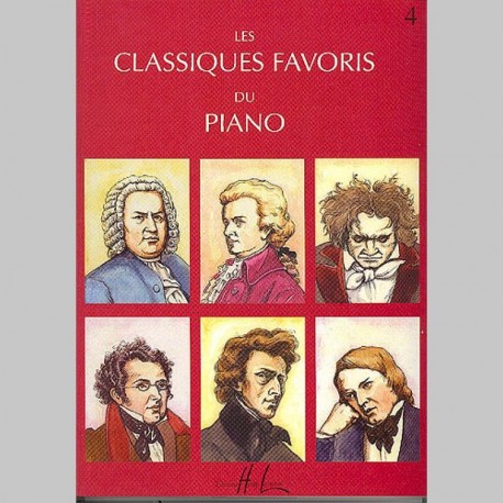 Classiques Favoris Vol.4 - Partitions