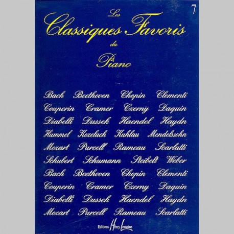 Classiques Favoris Vol.7 - Partitions