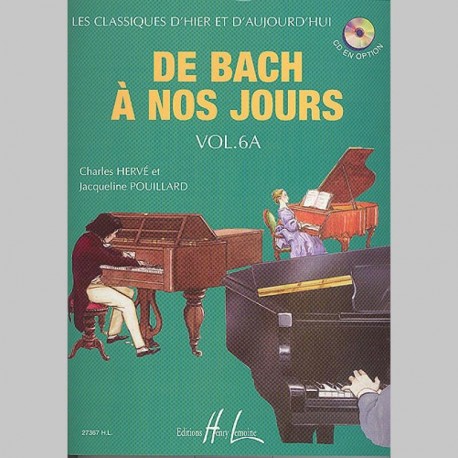 Charles Hervé : De Bach À Nos Jours Vol.6A - Partitions