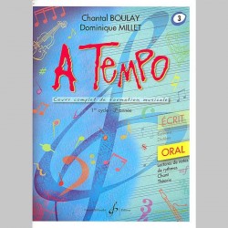 Boulay: A Tempo - Partie Orale - Volume 3 - Partitions