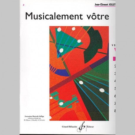  Jollet: Musicalement Votre Volume 1 - Partitions