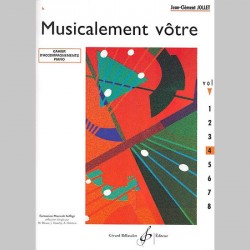 Jollet: Musicalement Votre Volume 4 Accompagnements Professeur - Partitions