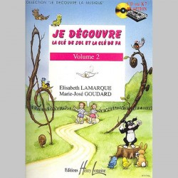 Lamarque : Je Découvre Le Clé De Sol Et Fa Vol.2 - Partitions