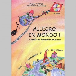 Tharaud : Allegro In Mondo - Partitions et CD
