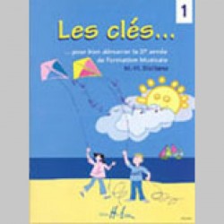 cahier de vacances Marie-Hélène Siciliano : Les Clés Vol.1 - Partitions