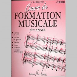 Labrousse : Cours De Formation Musicale Vol.2 - Partitions
