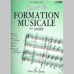 Labrousse : Cours De Formation Musicale Vol.3 - Partitions